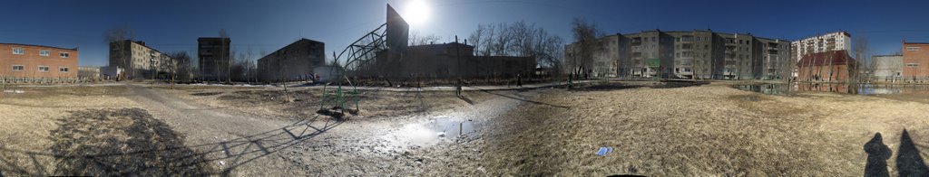 Стадион 6 школы города Чебаркуль