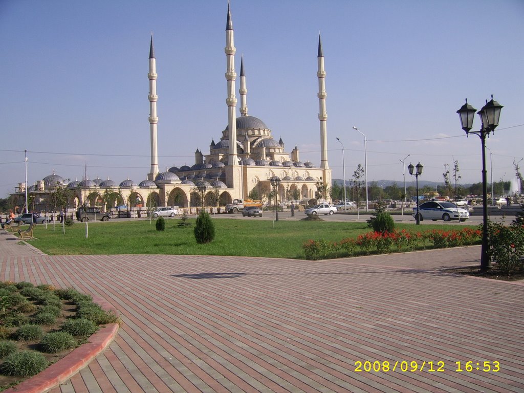 The mosque in Grozny