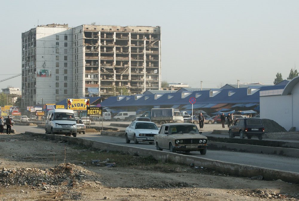 Рынок, Groznyi, Chechnya, 2004