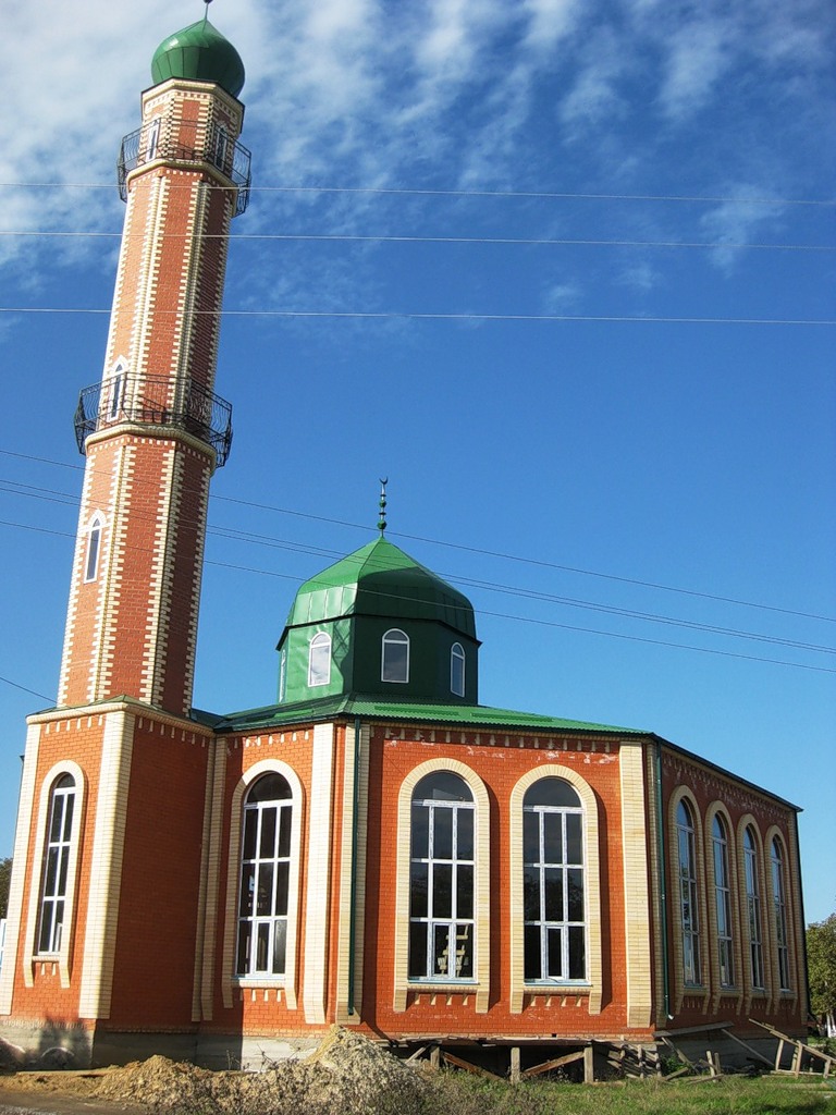 Орджоникидзевская. Новая мечеть в восточной части села