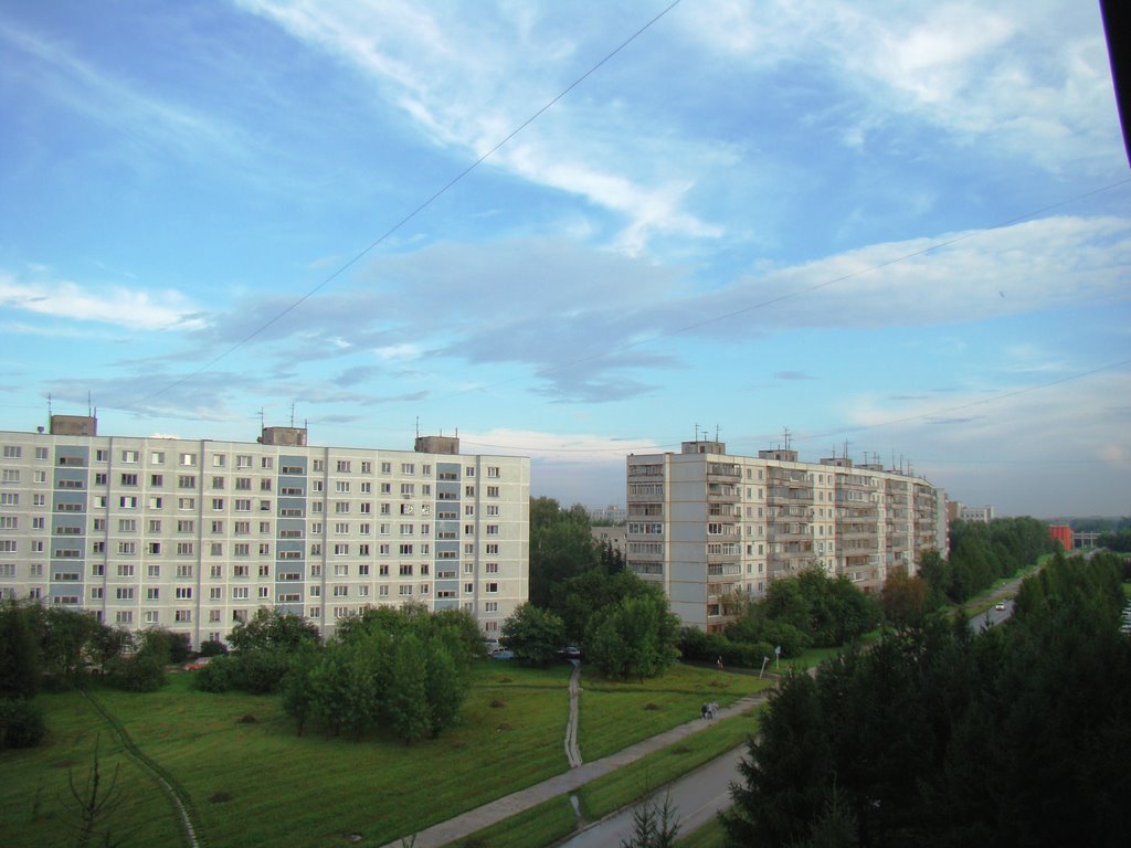 Краснообск после дождя