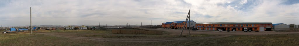 пгт. Забайкальск, гостиница "Дуэт" и СТО, 21.06.2011
