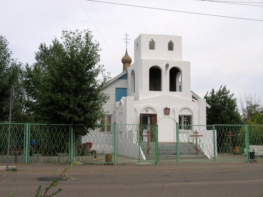 Храм в Забайкальске, июнь 2011