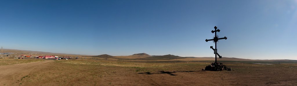 Забайкальск, июнь, 2012, поклонный крест