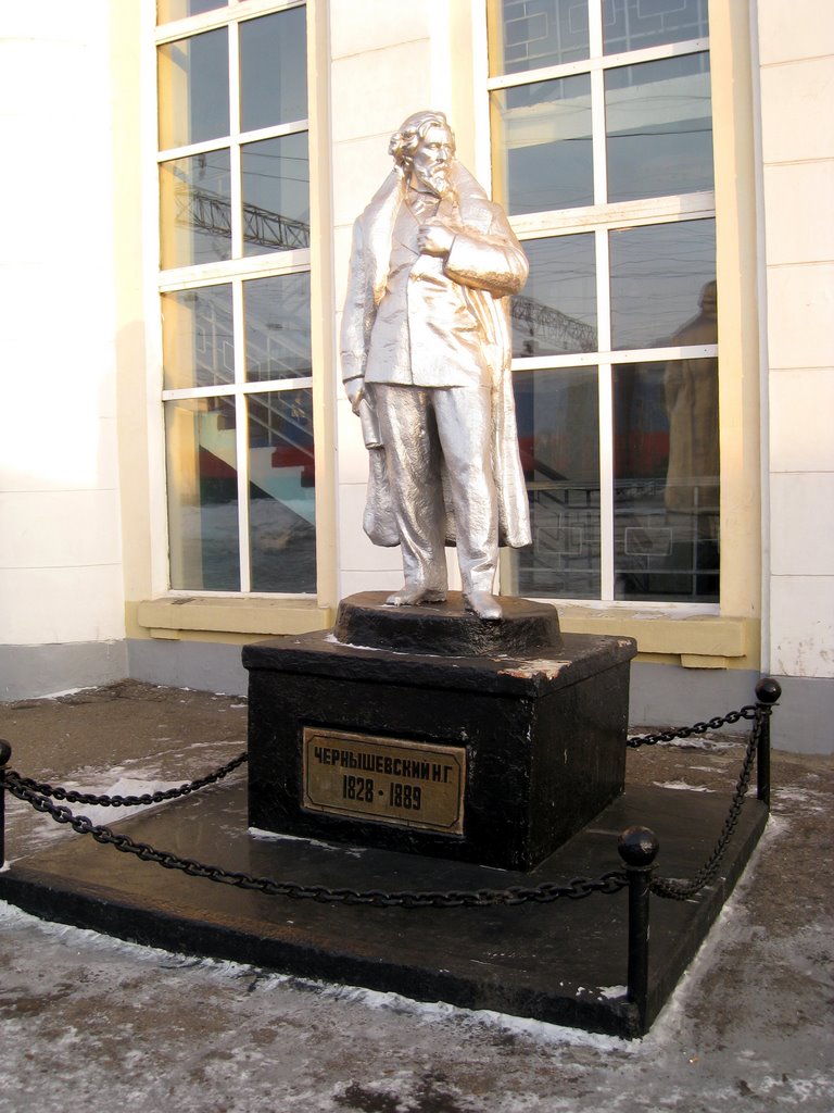 Memorial of the writer Tschernyscherskij