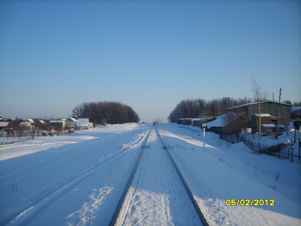 по трассе