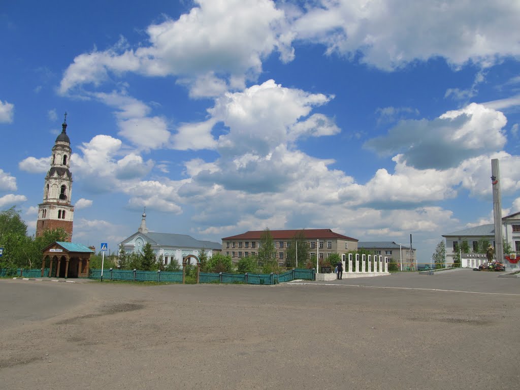 с.Порецкое, центр