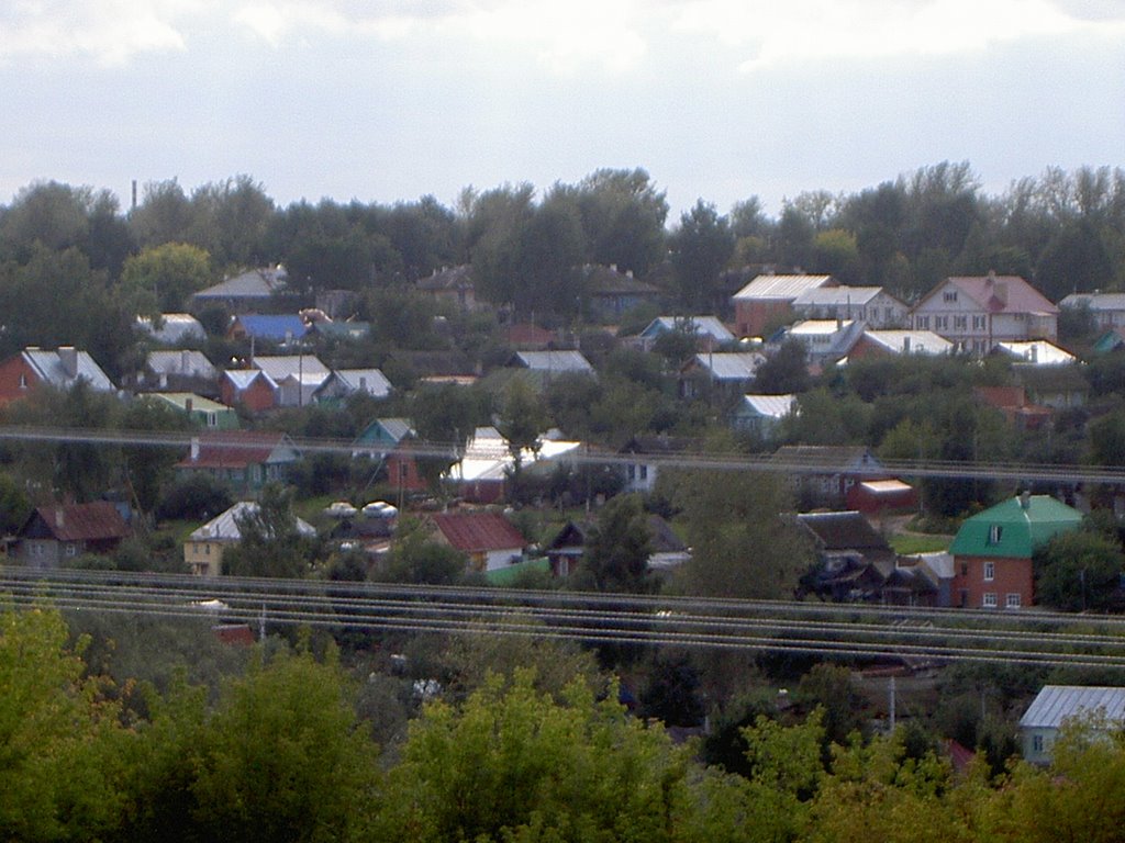 a residential area in Cheboksary