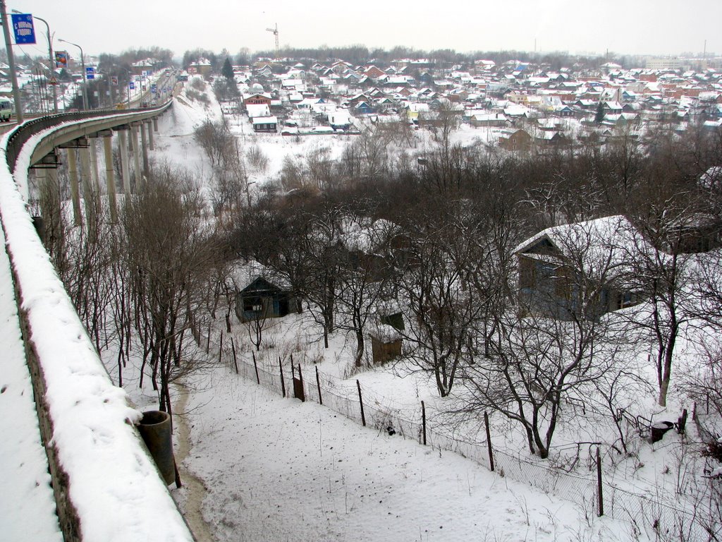 вид с Гагаринского моста