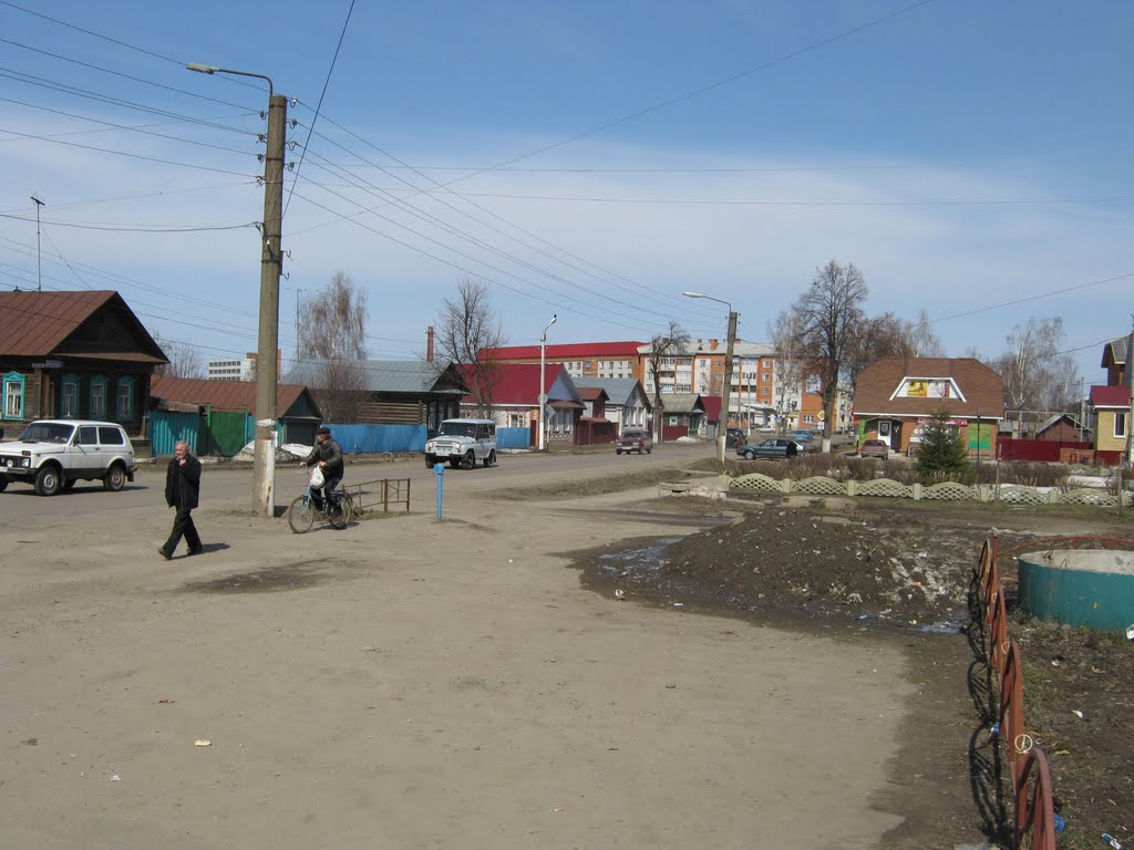 Улица 50 лет Октября (Вид на север)  /  Street of 50 years of October (View on north)
