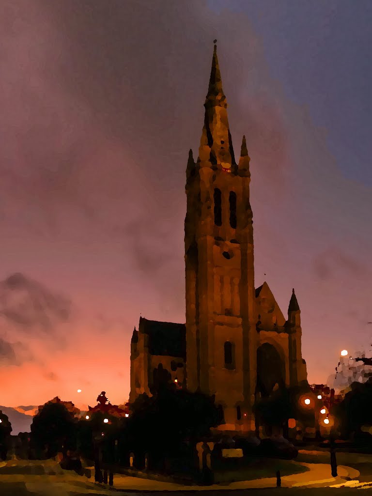 Artist impression St Martin church...Arlon.