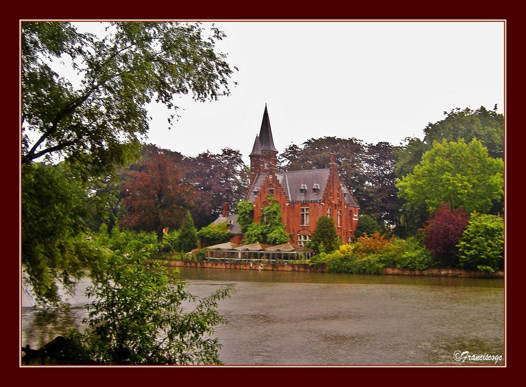 Lago del Amor (The Minnewater) -Brujas ,también llamada : La Venecia del Norte