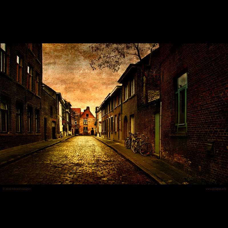 Brugge. Old Street.