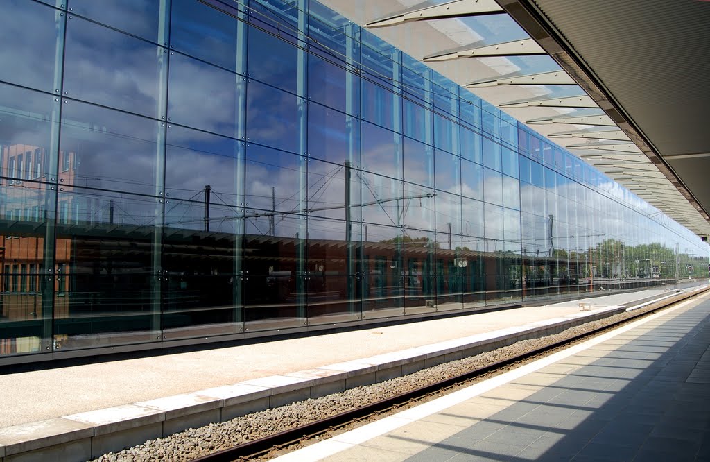 Railway station in Bruges
