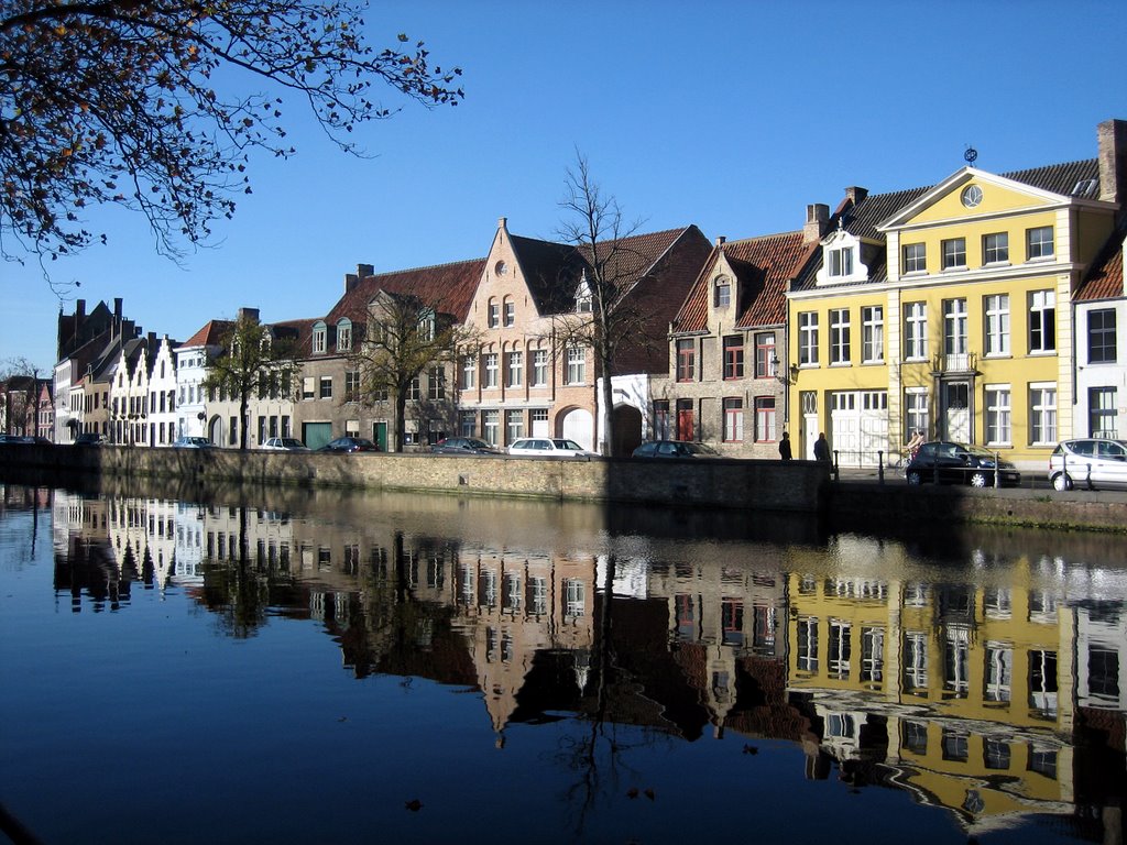 Bruges, Belgium. Langerei str.