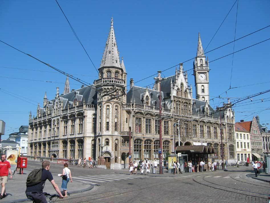 Gent - Post-Building Koornmarket - Belgien