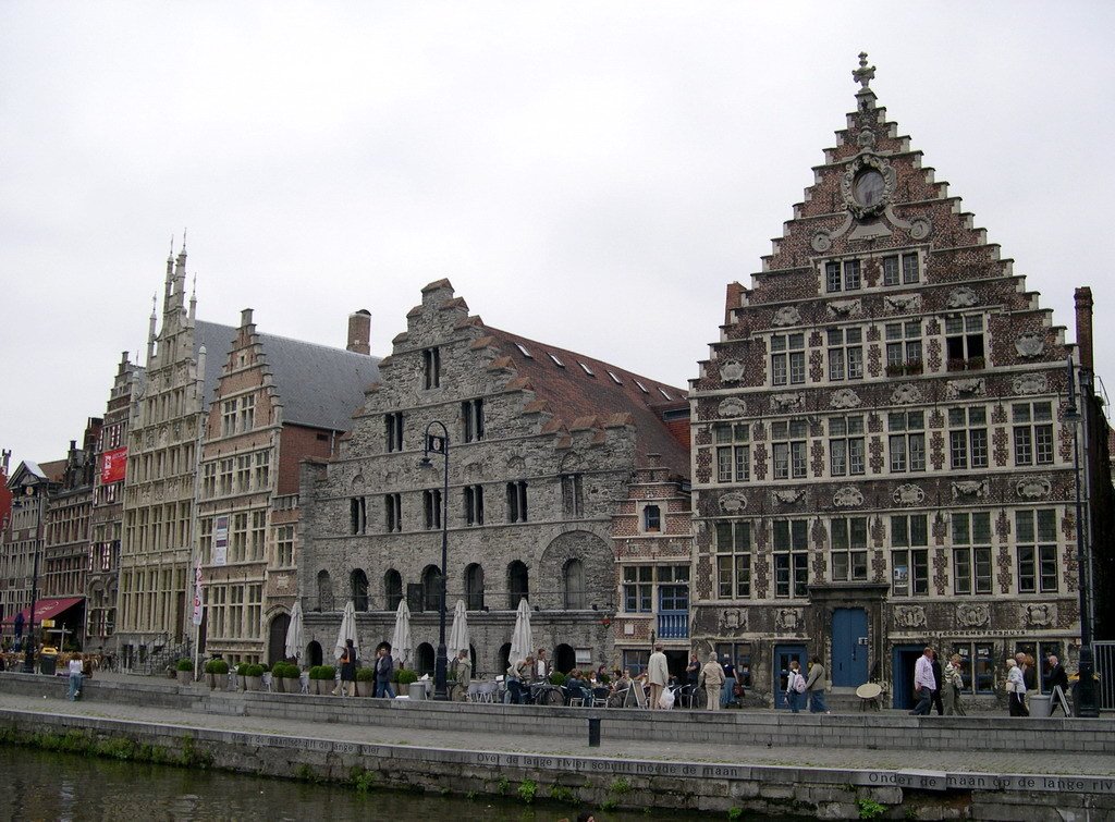 Ghent. Graslei