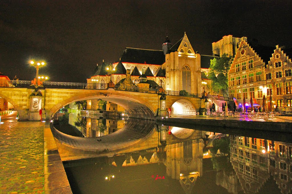 Gante por la noche / Gent at night