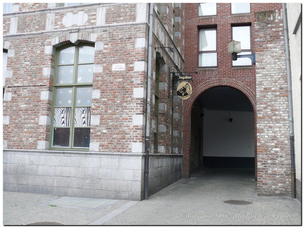 Le passage de la cour de l’Âne Barré (PDV vers SW)