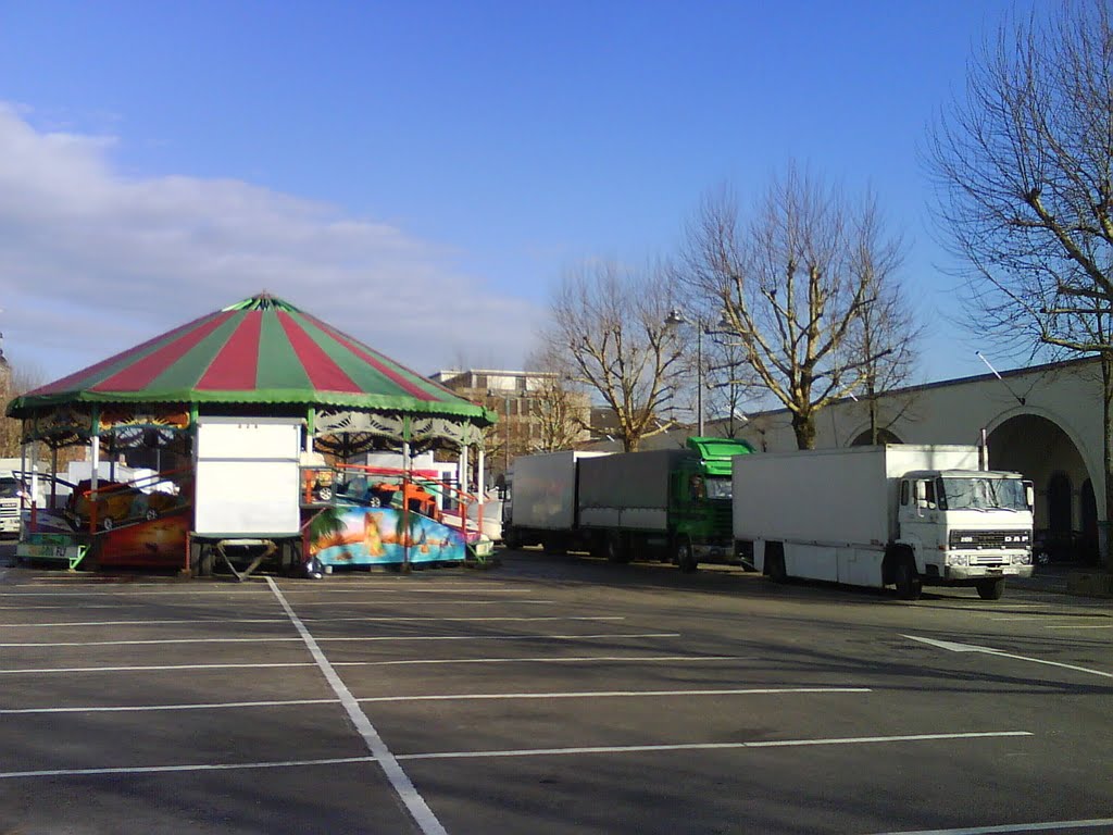 Place Nervienne à Mons