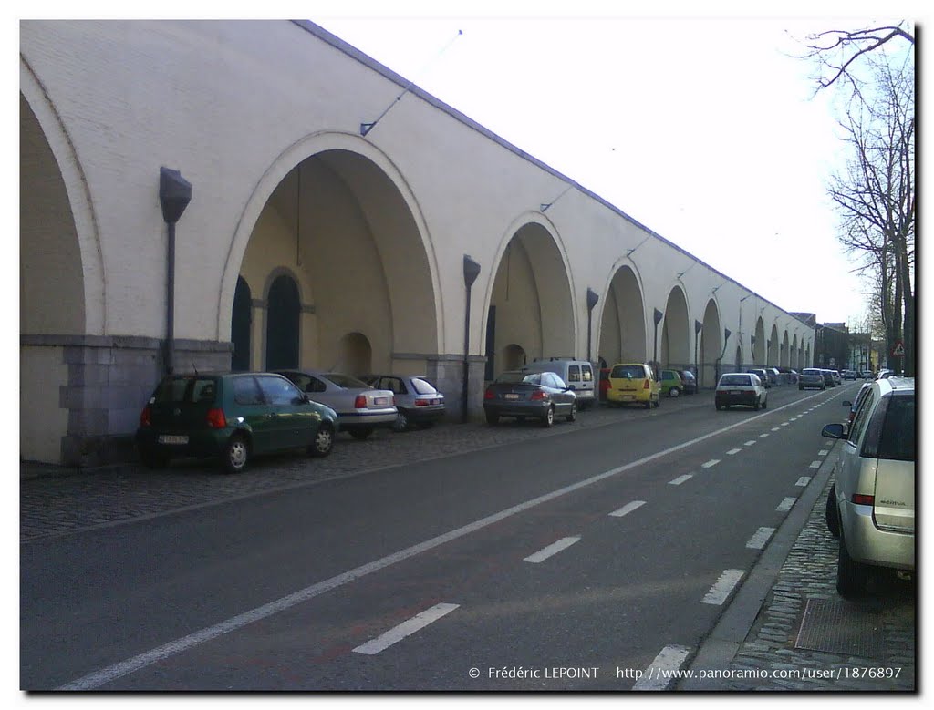 casemates à proximité de Place Nervienne à Mons