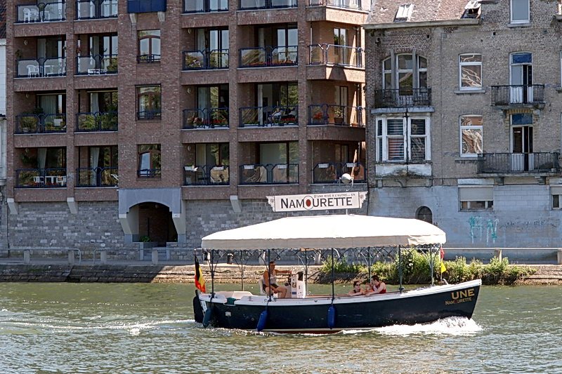 Namourette - "Watertaxi" at Namur (Namen)