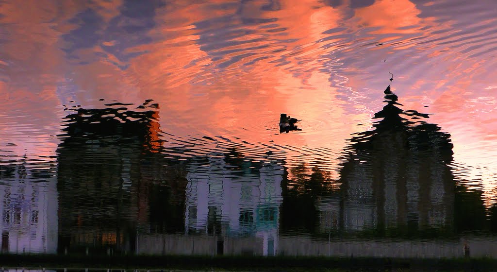 Reflets dans la Meuse