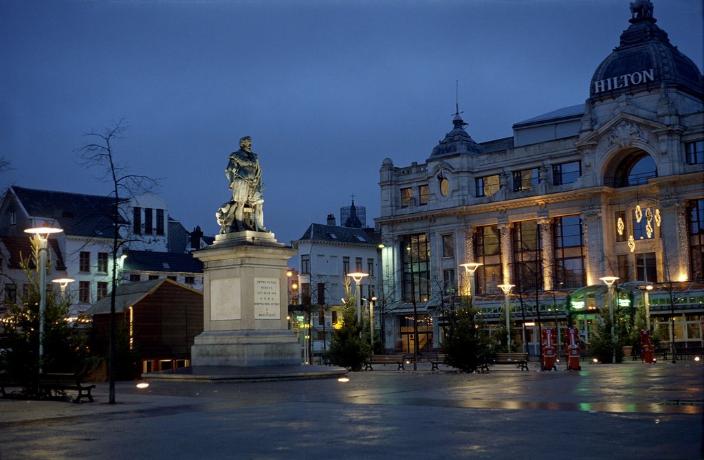 Groenplaats, early morning