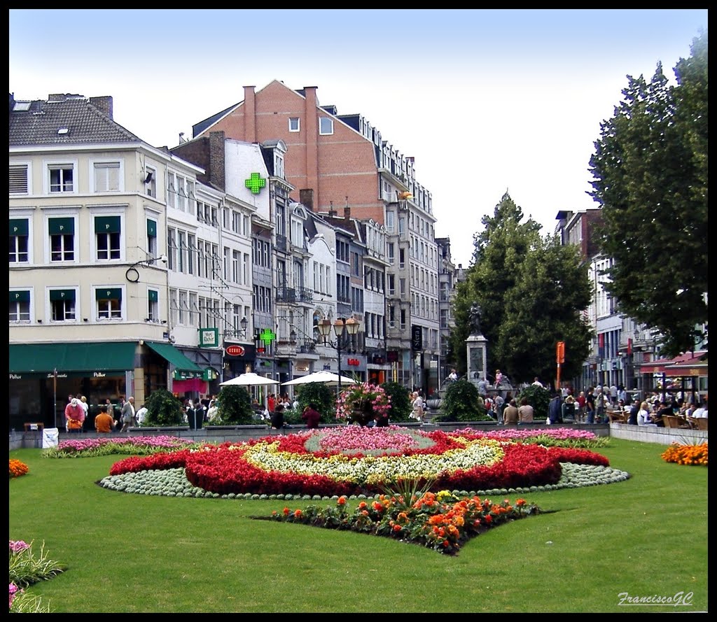Lieja -  Plaza de la Catedral....{ By FranciscoGC }