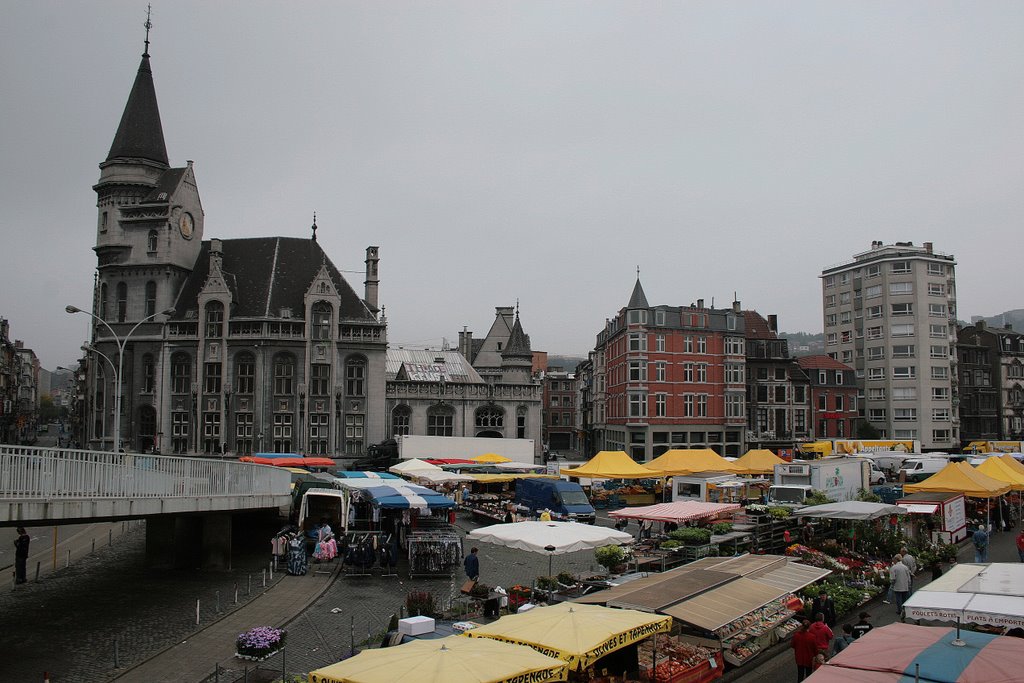 Liège. Marché de la Batte 2