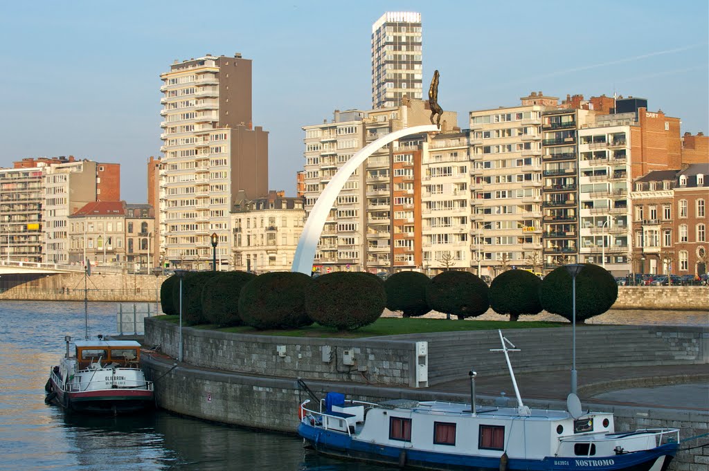 Sur les bords de la Meuse
