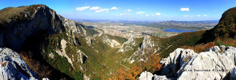 Vratsa. Panorama from Skaklya