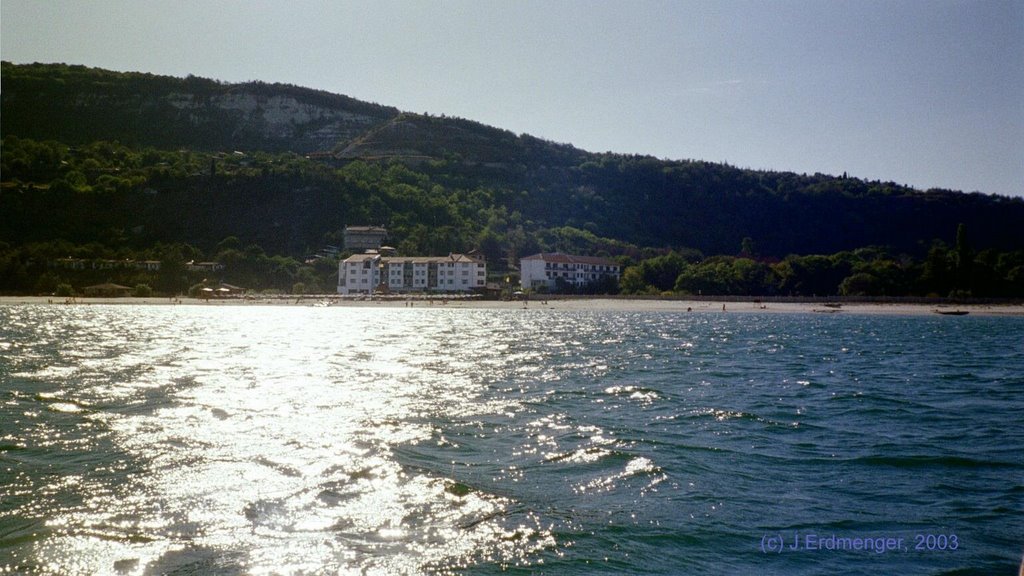 Hotel Palma, Kranevo, Bulgarien vom Meer, 2003