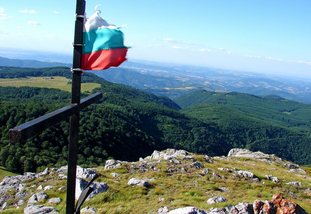 View from Ispolin to Gabrovo