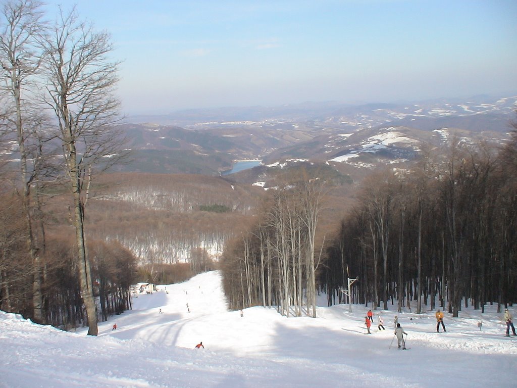 view from ski track Uzana Tour