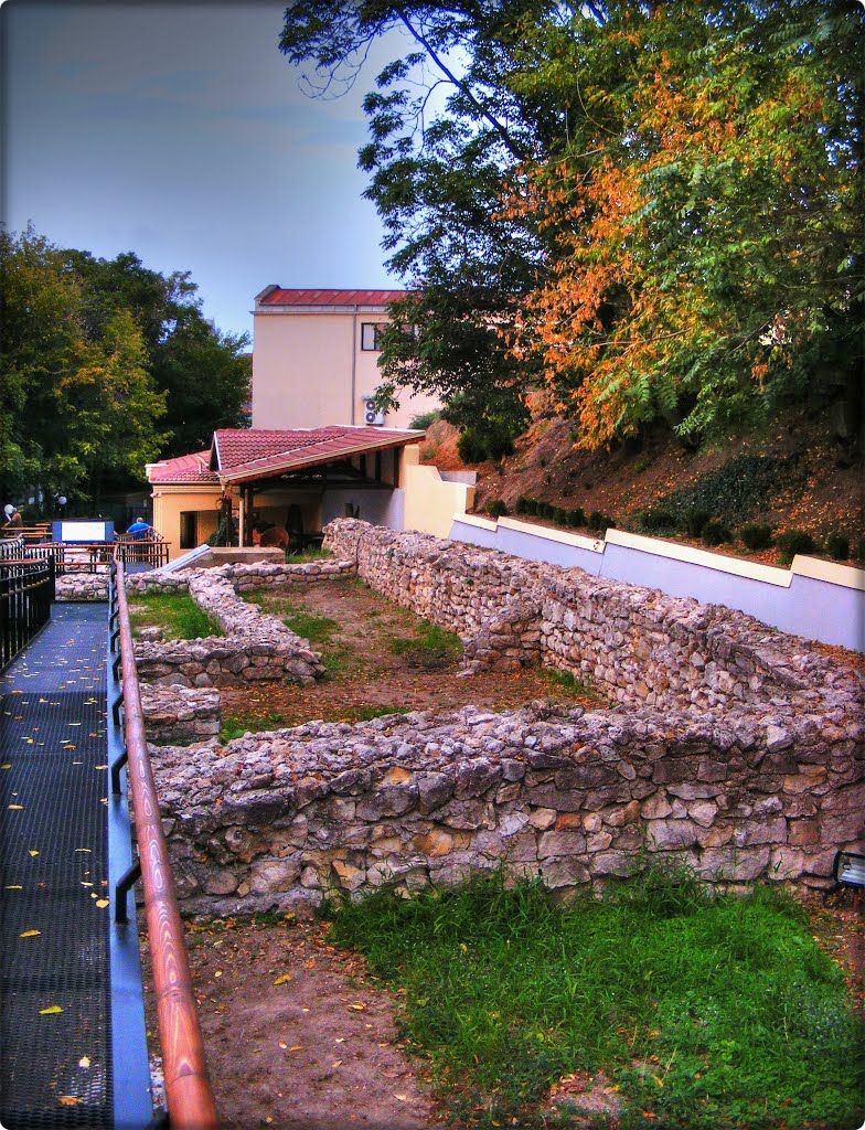 Ancient Roman Fortress Sexsaginta Prista in Ruse