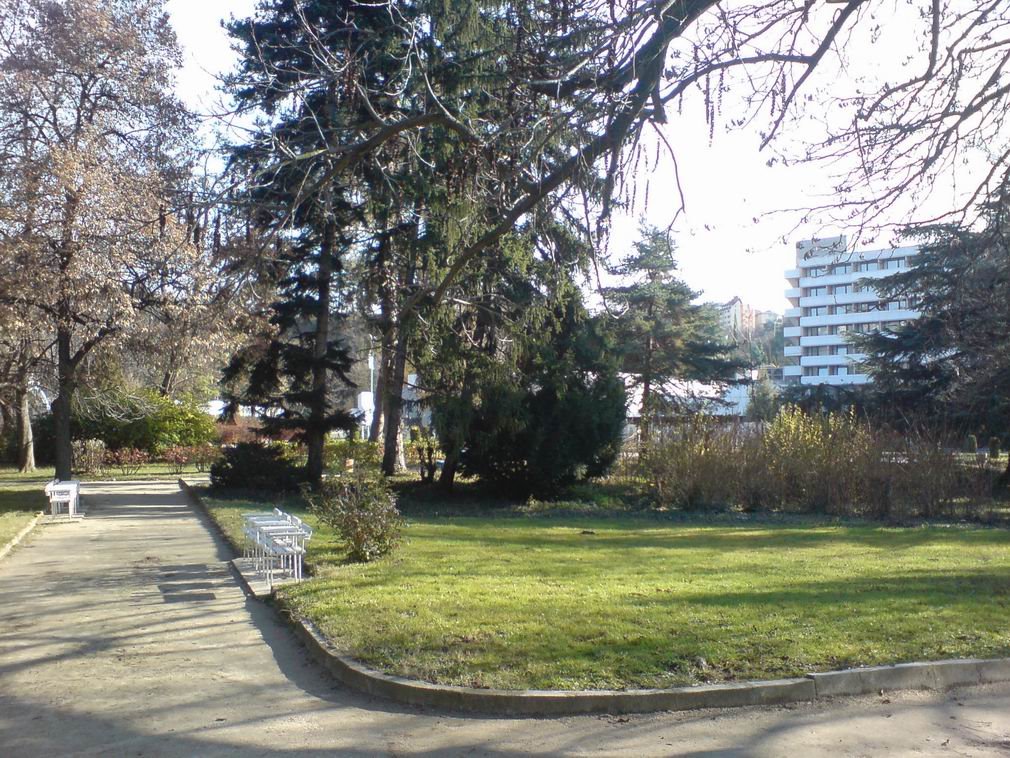 Паркът в град Сандански / Town Sandanski, Bulgaria - Park