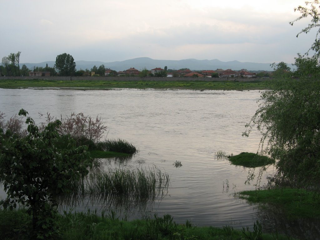 The River Maritsa at Svilengrad