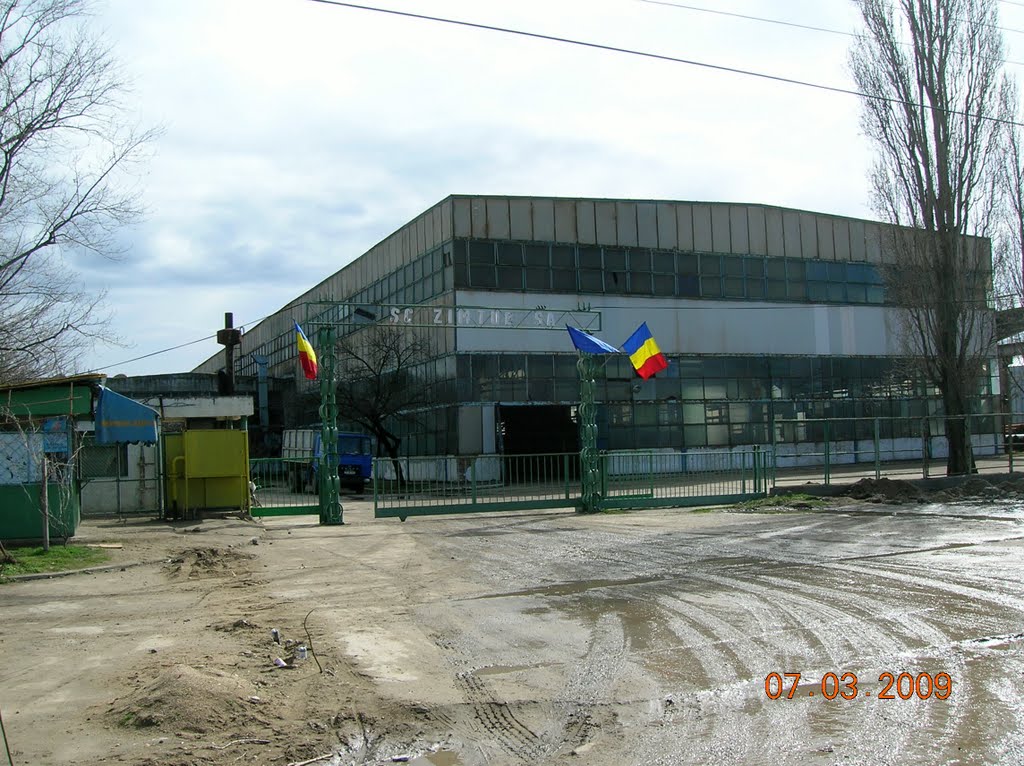 Industrial zone in Zimnicea
