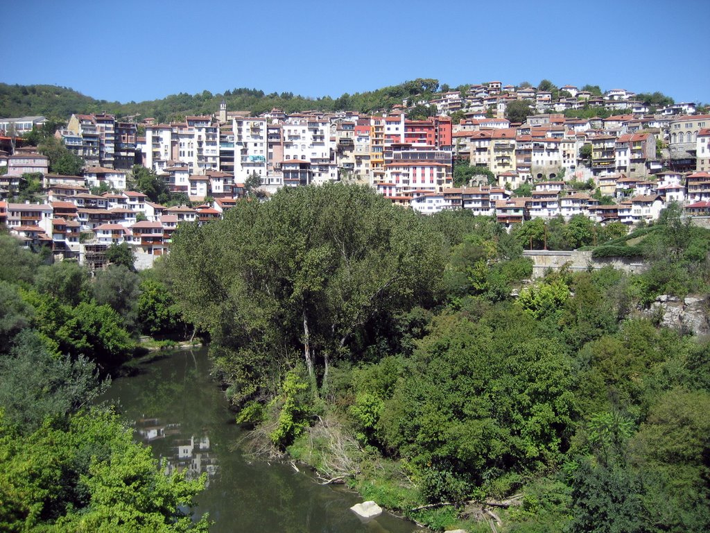 View from iron bridge