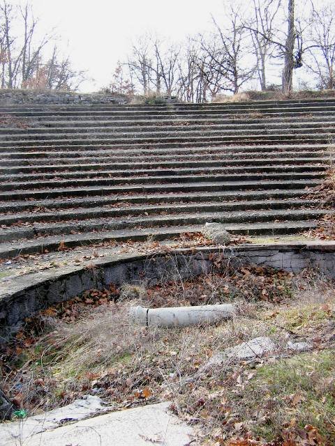 the Amphitheatre - vaptsarov park