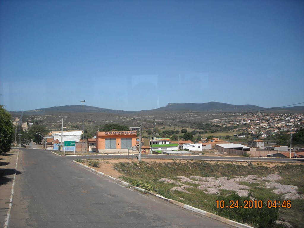 Saindo de Seabra - BR242