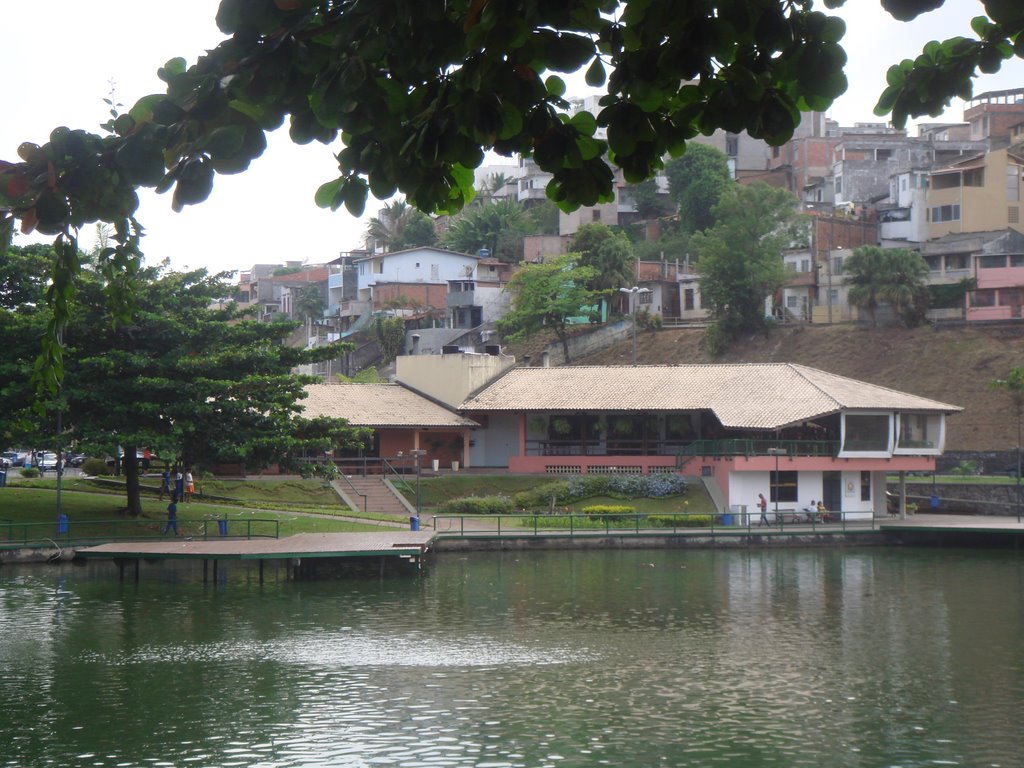 Dique do Tororó, restaurante.