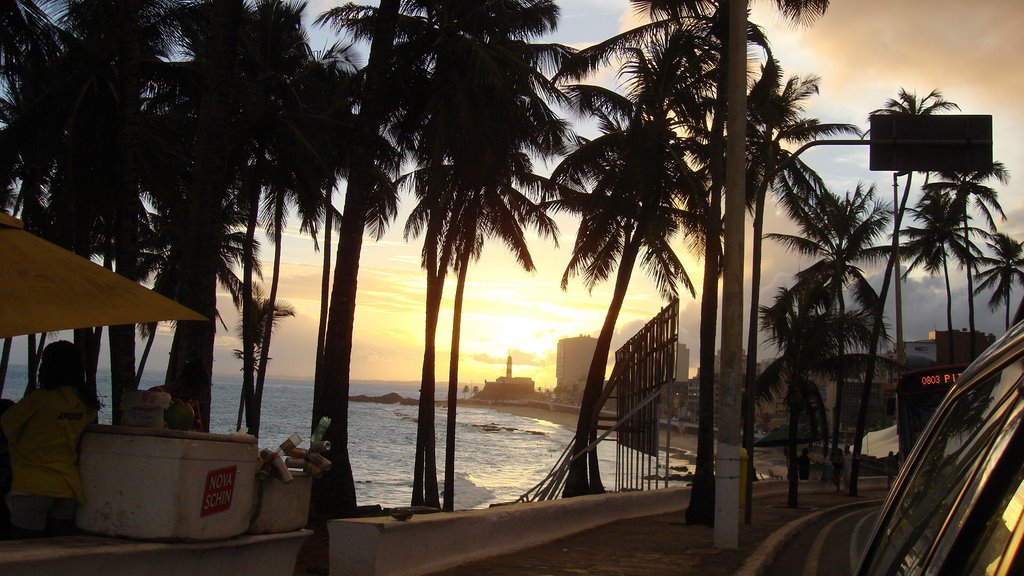 Entardeçer na Barra