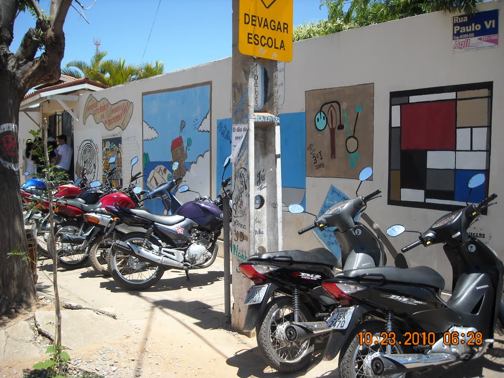 Estacionamento de motos