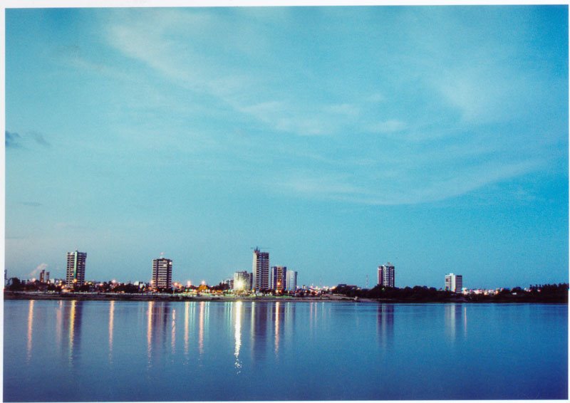 vista de Petrolina da margem do rio em Juazeiro... uma bela vista