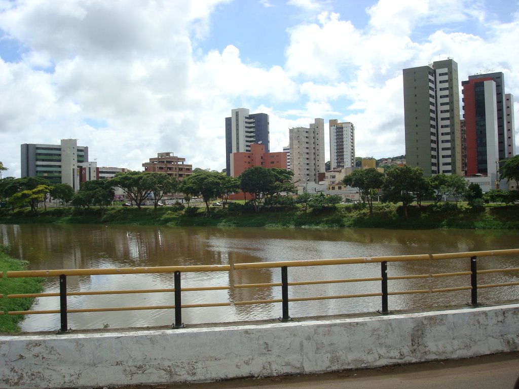 Itabuna - Jardim Vitória visto da ponte