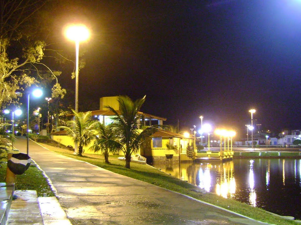 Praça da Lagoa à Noite