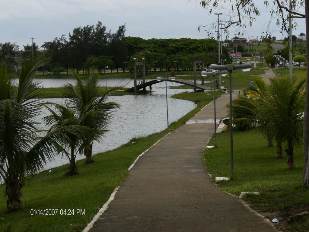 Lago em Itapetinga BA.
