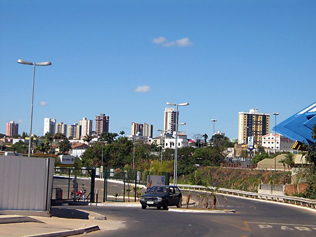 Bairro Jundiaí visto a partir do Brasil Park Shopping em 2007